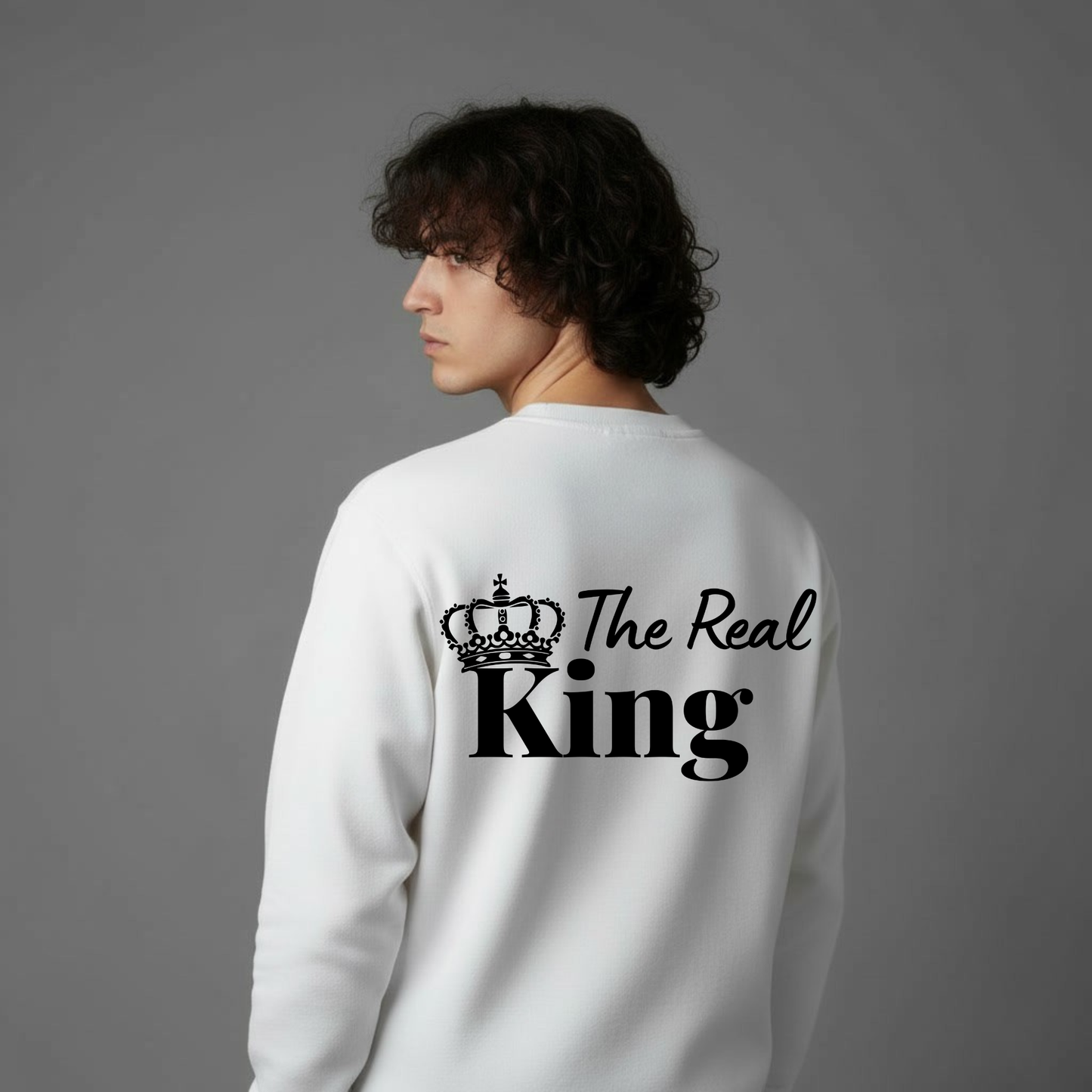 King sweatshirt for couples